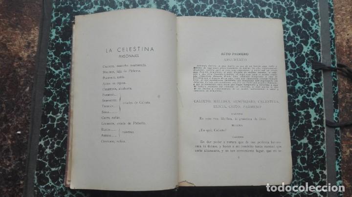 Libros de segunda mano: La Celestina Fernando de Rojas 1946 - Foto 4