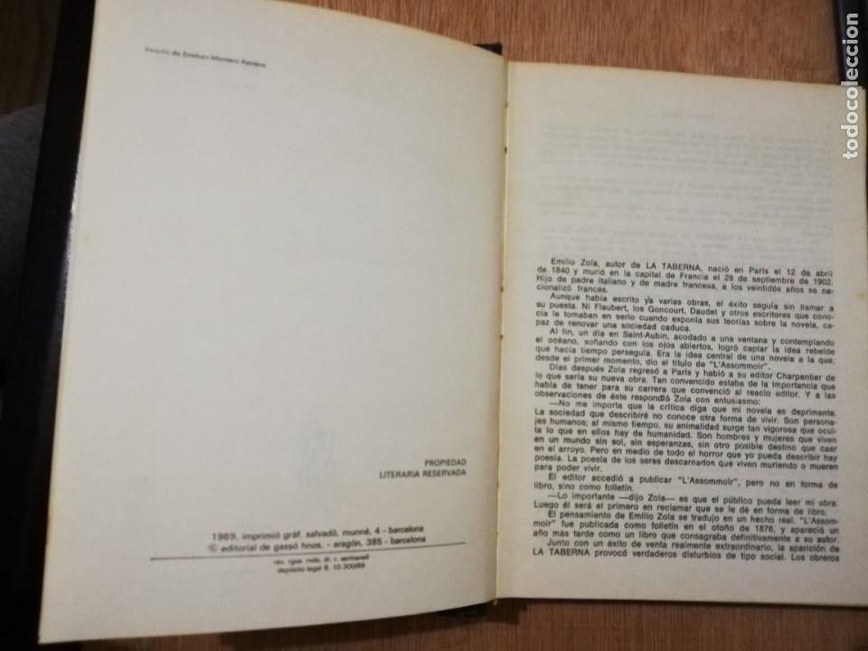 Libros de segunda mano: La taberna. Emilio Zola - Foto 3