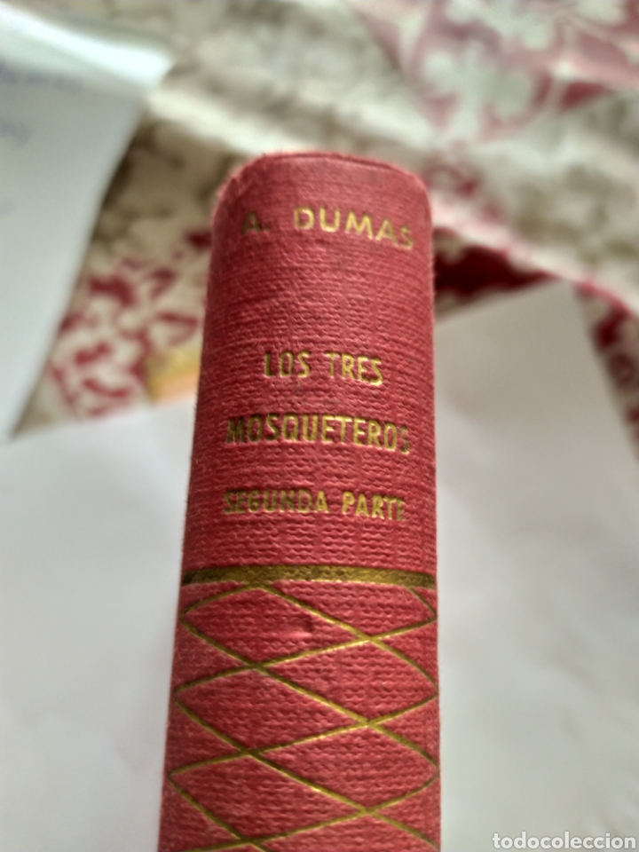 Libros de segunda mano: Los tres mosqueteros dos tomos 1 y dos - Foto 2