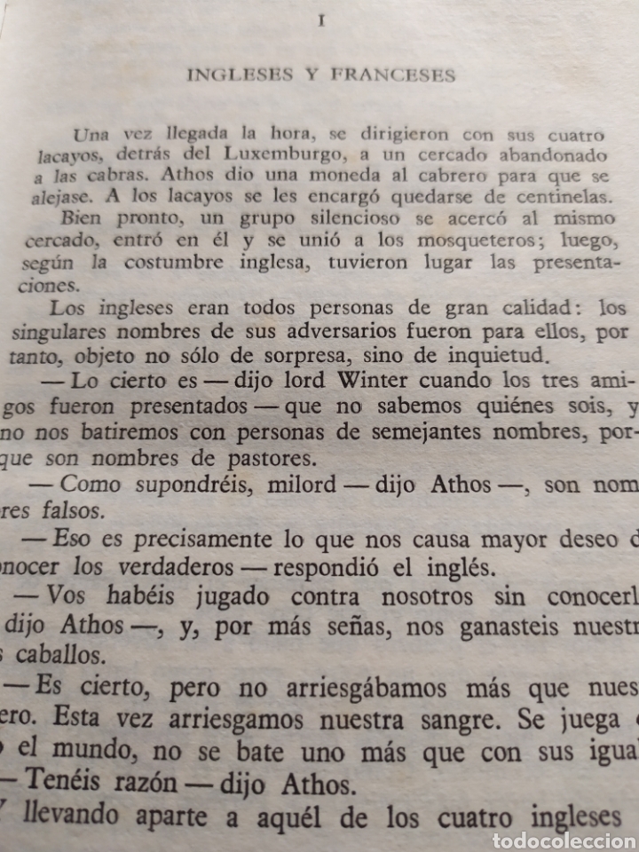 Libros de segunda mano: Los tres mosqueteros dos tomos 1 y dos - Foto 3