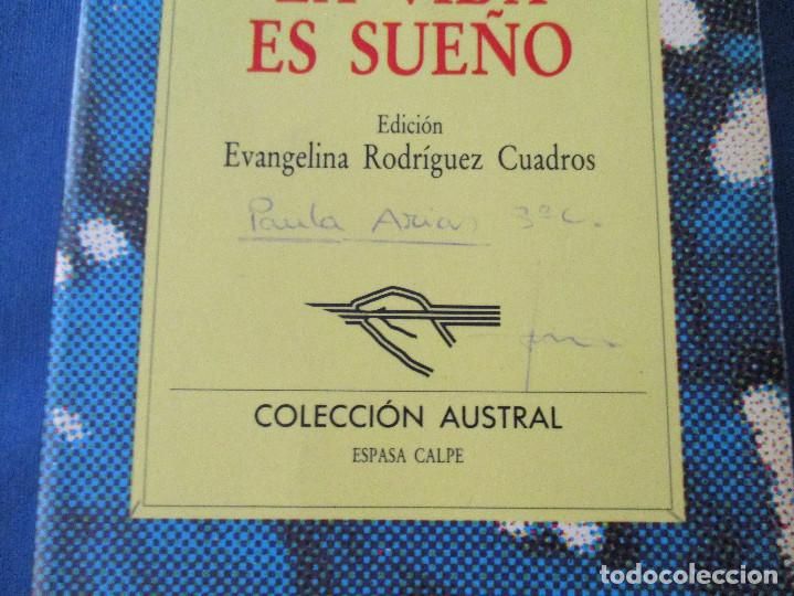Libros de segunda mano: (P.A.L.) COLECCI&Oacute;N AUSTRAL / CALDER&Oacute;N DE LA BARCA - LA VIDA ES SUE&Ntilde;O - Foto 3