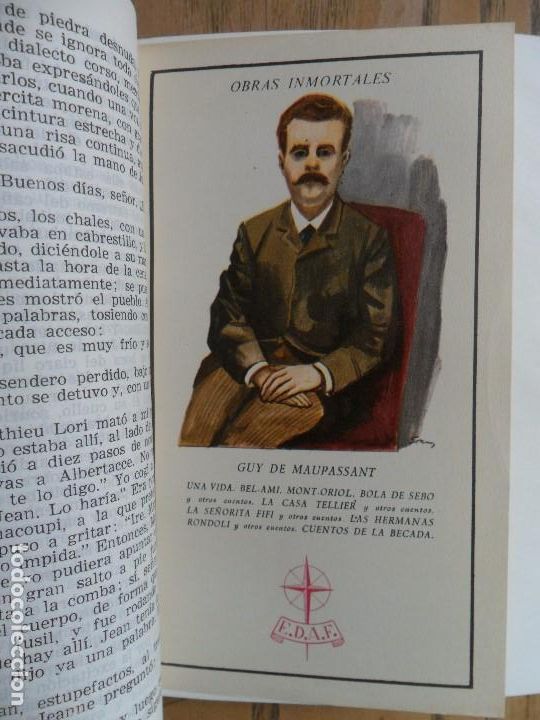 Libros de segunda mano: Maupassant. Obras. Madrid 1978 - Foto 1