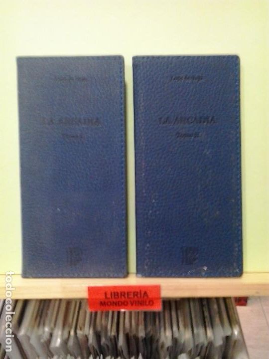 Libros de segunda mano: La arcadia. Lope de Vega, 2 tomos -- El Parnasillo - Foto 1