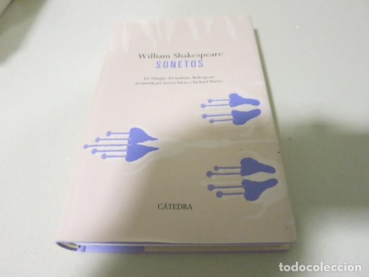 Libros de segunda mano: SONETOS WILLIAM SHAKESPEARE CATEDRA EDICION BILING&Uuml;E - Foto 2