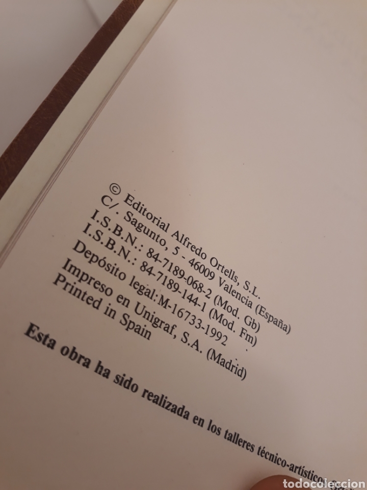 Libros de segunda mano: Don quijote de la mancha. editorial alfredo ortells. 1992. - Foto 4