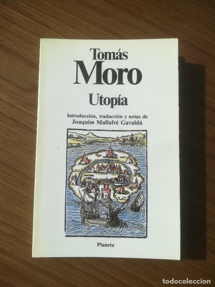 Libros de segunda mano: UTOPIA - TOMAS MORO - EDITORIAL PLANETA 1986 - Foto 1
