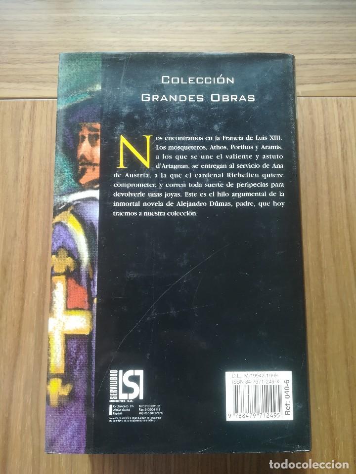 Libros de segunda mano: LOS TRES MOSQUETEROS - ALEJANDRO DUMAS - SERVILIBRO 1999 - Foto 2