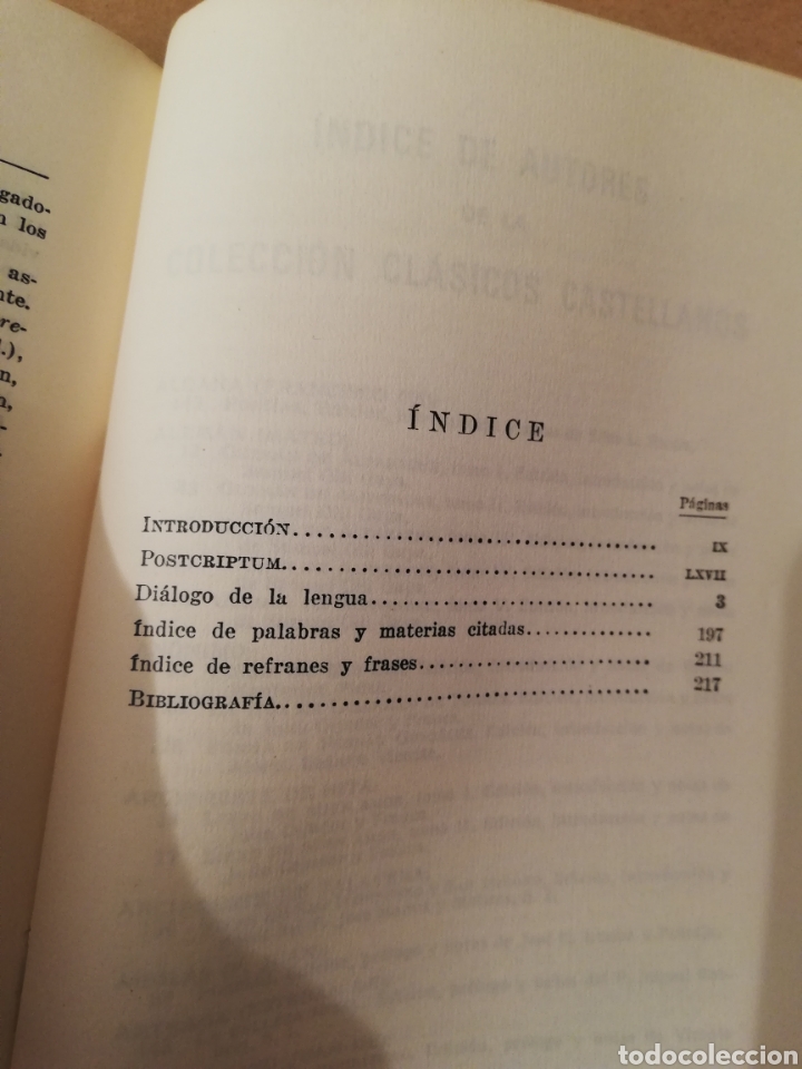 Libros de segunda mano: JUAN DE VALD&Eacute;S. DI&Aacute;LOGO DE LA LENGUA - Foto 3