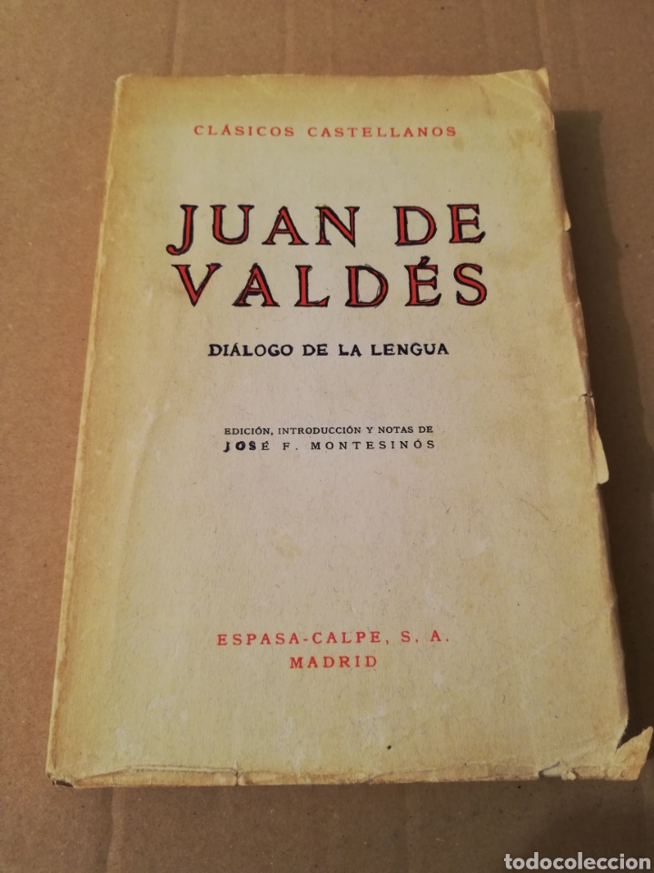 Libros de segunda mano: JUAN DE VALD&Eacute;S. DI&Aacute;LOGO DE LA LENGUA - Foto 1
