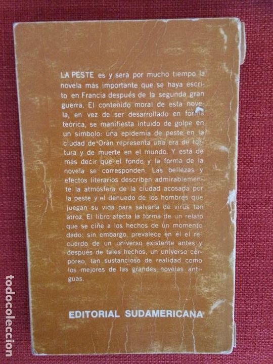 Libros de segunda mano: La peste &ndash; Albert Camus (ed. argentina) - Foto 2