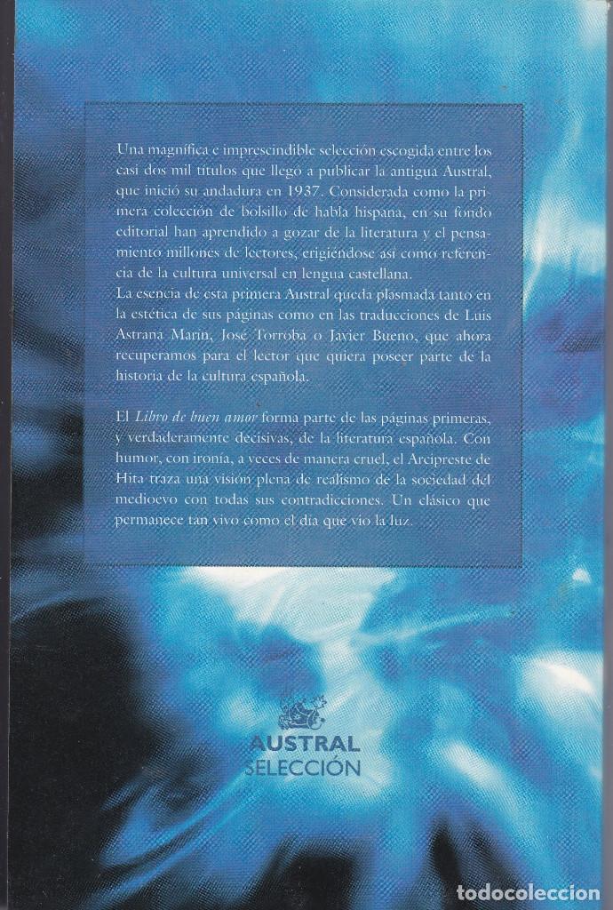 Libros de segunda mano: LIBRO DE BUEN AMOR DEL ARCIPRESTE DE HITA - Foto 2