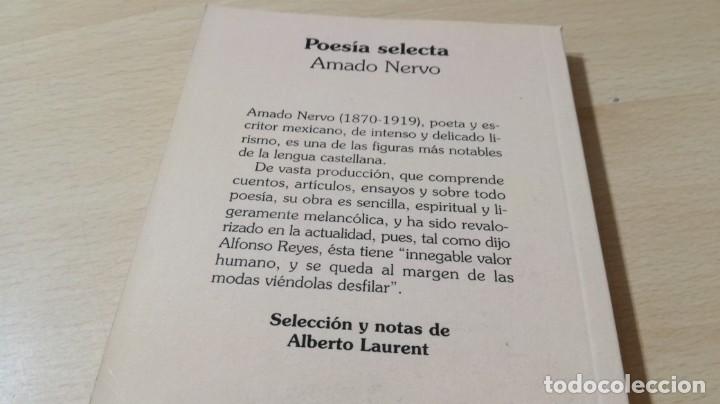 Libros de segunda mano: POESIA SELECTA - AMADO NERVO	FONTANA	M404 - Foto 3