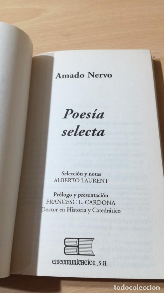 Libros de segunda mano: POESIA SELECTA - AMADO NERVO	FONTANA	M404 - Foto 4