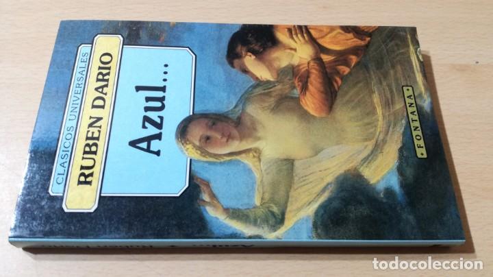 Libros de segunda mano: AZUL - RUBEN DARIO	FONTANA	M404 - Foto 1