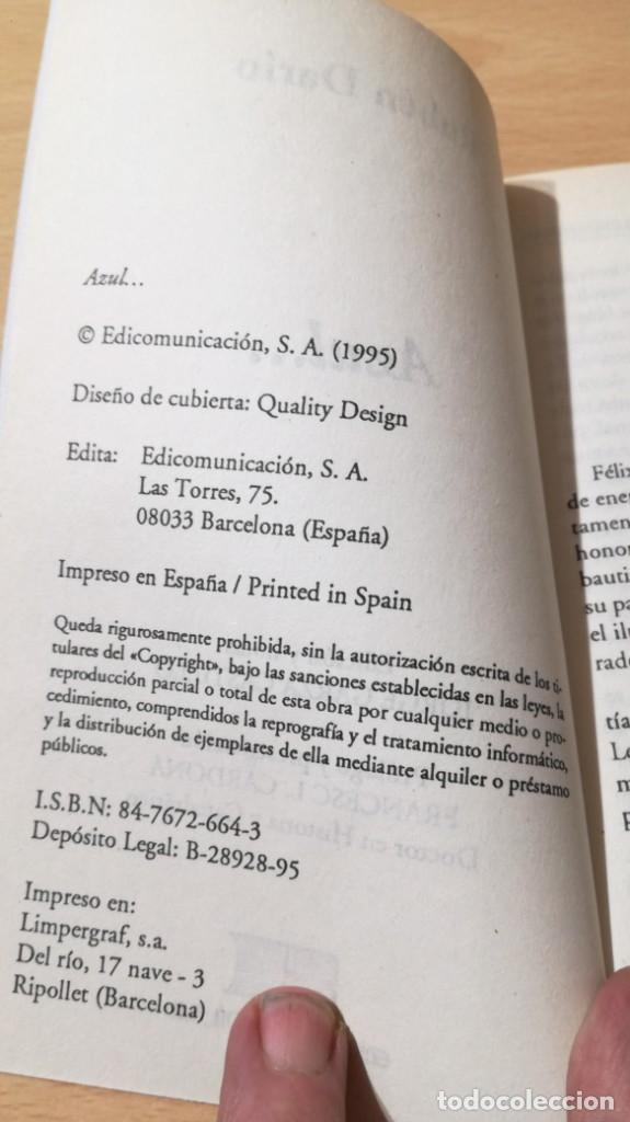Libros de segunda mano: AZUL - RUBEN DARIO	FONTANA	M404 - Foto 5