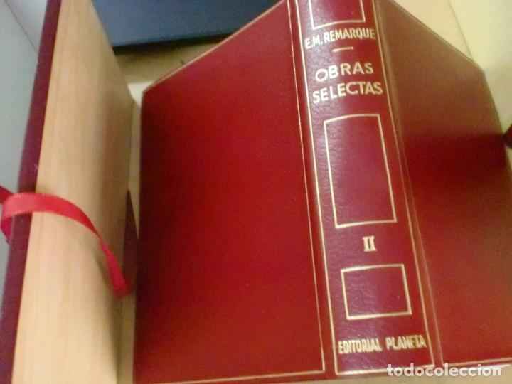 Libros de segunda mano: OBRAS SELECTAS II NOVELAS E.M. REMARQUE EDIT PLANETA 1&deg; EDICION A&Ntilde;O 1966 - Foto 1