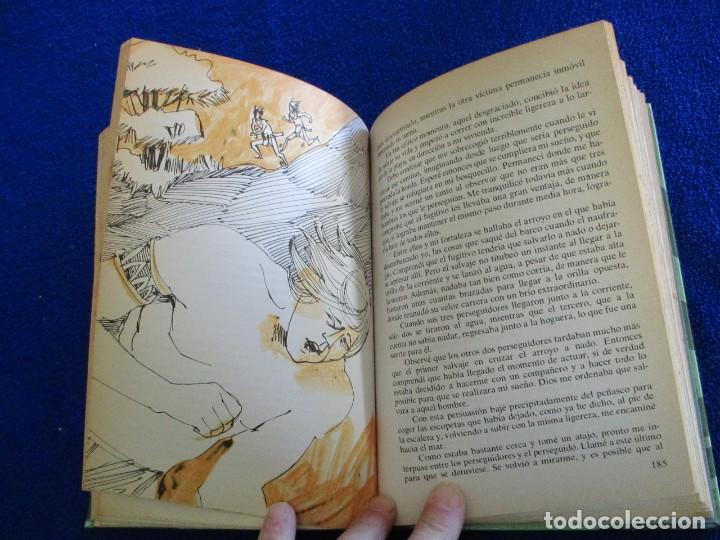 Libros de segunda mano: ROBINSON CRUSOE Daniel Defoe Editorial Everest 1981 - Foto 8