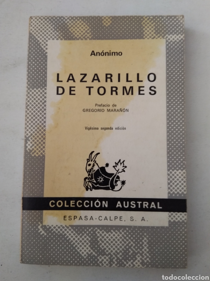 Libros de segunda mano: LAZARILLO DE TORMES/AN&Oacute;NIMO - Foto 1