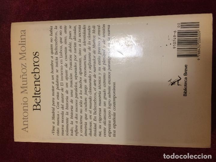 Libros de segunda mano: Beltenebros &ndash; Antonio Mu&ntilde;oz Molina - Foto 2