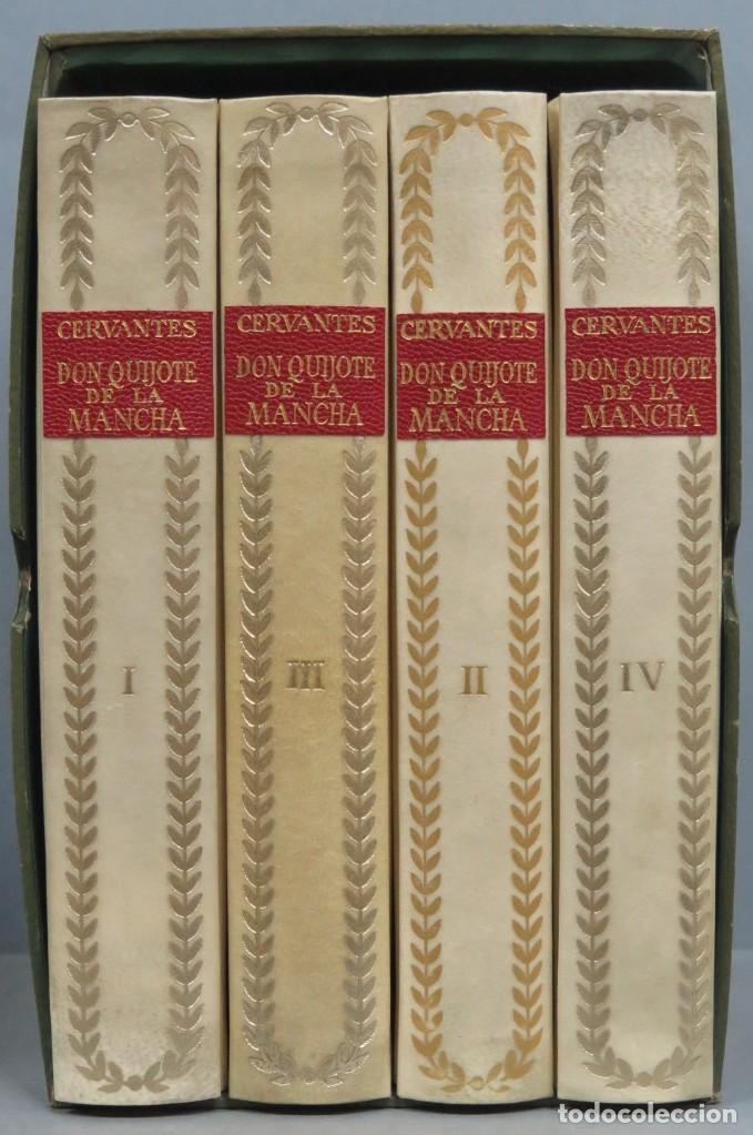 Libros de segunda mano: 1966.- DON QUIJOTE DE LA MANCHA. CERVANTES. 4 TOMOS. CON ESTUCHE - Foto 1