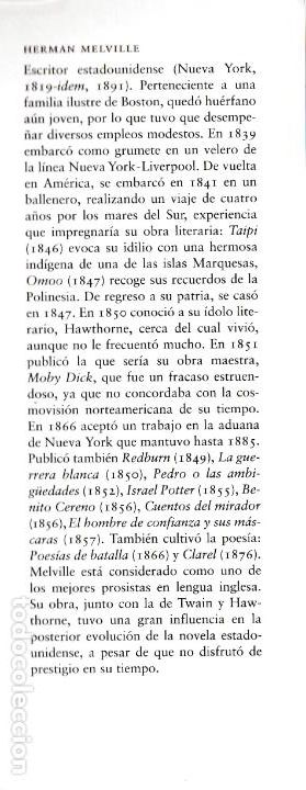 Libros de segunda mano: Moby Dick / Herman Melville ; pr&oacute;logo de Carlos Fuentes - Foto 4