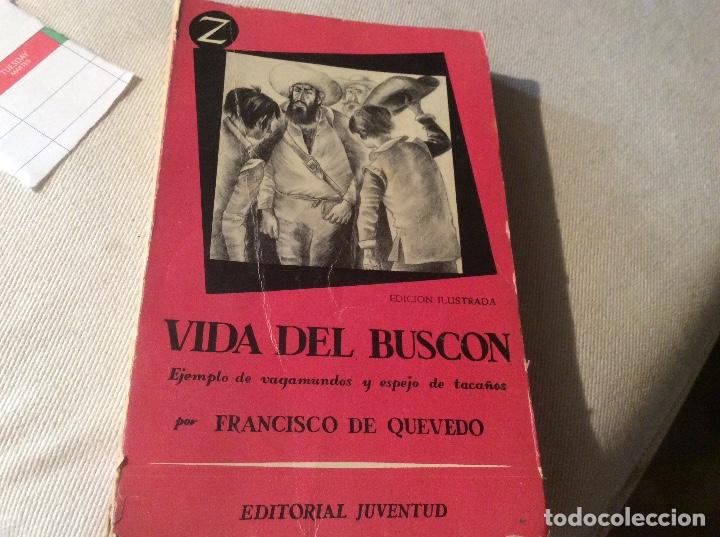 Libros de segunda mano: Vida del buscon francisco Quevedo editorial juventud - Foto 1