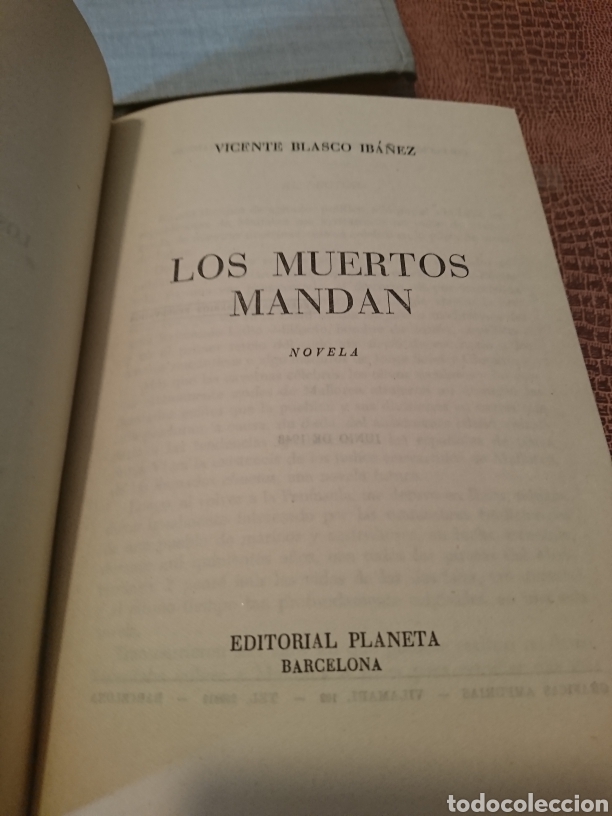 Libros de segunda mano: Colecci&oacute;n Blasco Ib&aacute;&ntilde;ez, 5 libros - Foto 7