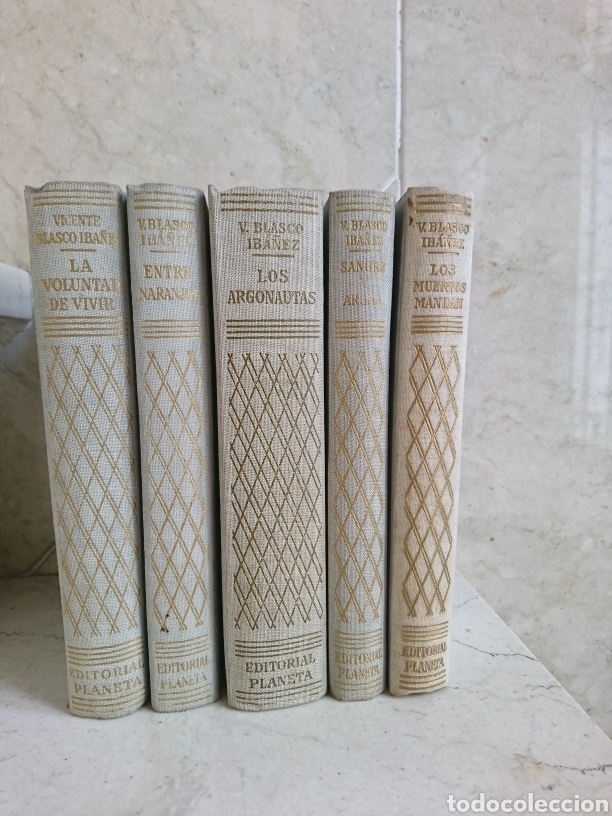 Libros de segunda mano: Colecci&oacute;n Blasco Ib&aacute;&ntilde;ez, 5 libros - Foto 1