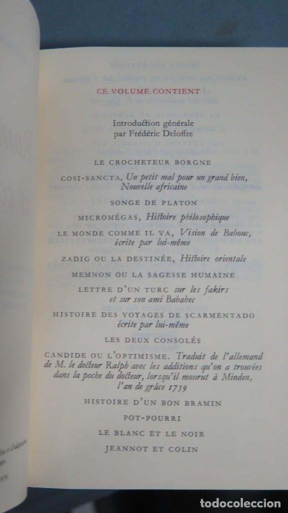 Libros de segunda mano: 1979.- ROMANS ET CONTES. VOLTAIRE. PL&Eacute;IADE - Foto 4
