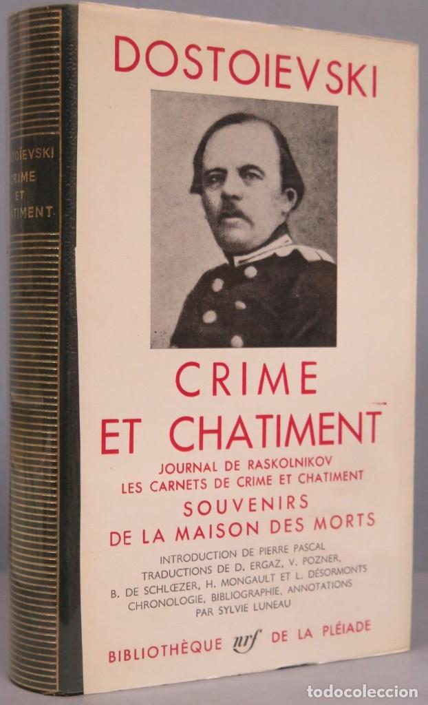 Libros de segunda mano: 1950.- CRIME ET CHATIMENT. DOSTOIEVSKI. PLEIADE - Foto 1