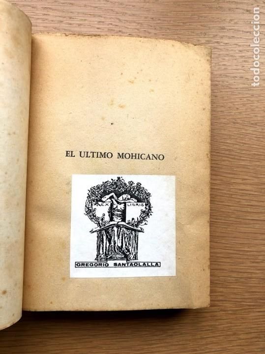 Libros de segunda mano: El &uacute;ltimo mohicano / J. Fenimore Cooper / Editorial Difusi&oacute;n / - Foto 4