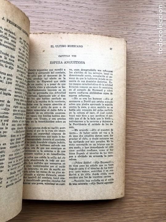 Libros de segunda mano: El &uacute;ltimo mohicano / J. Fenimore Cooper / Editorial Difusi&oacute;n / - Foto 7