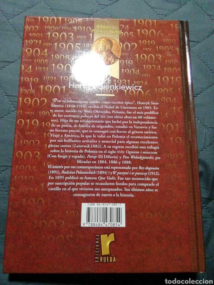 Libros de segunda mano: HANIA BARTEK EL H&Eacute;ROE. HENRYK SIENKIEWICZ. TAPA DURA - Foto 2