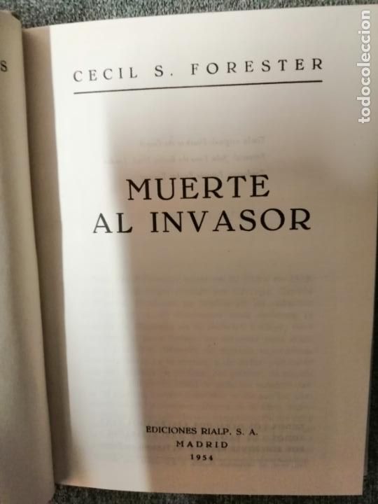 Libros de segunda mano: Muerte al invasor. Cecil S. Forester. - Foto 1