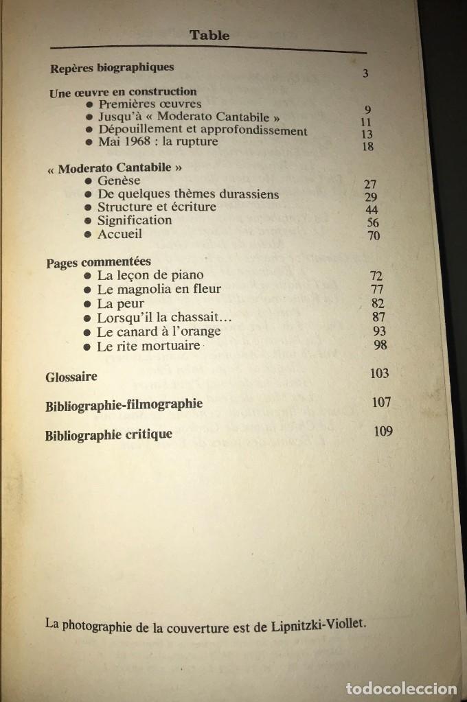 Libros de segunda mano: Moderato Cantabile de Marguerite Duras - Foto 3