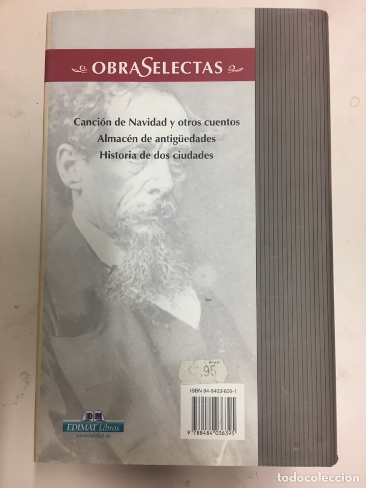 Libros de segunda mano: Charles Dickens. Obras selectas Esimat 1 edici&oacute;n 2000 - Foto 2
