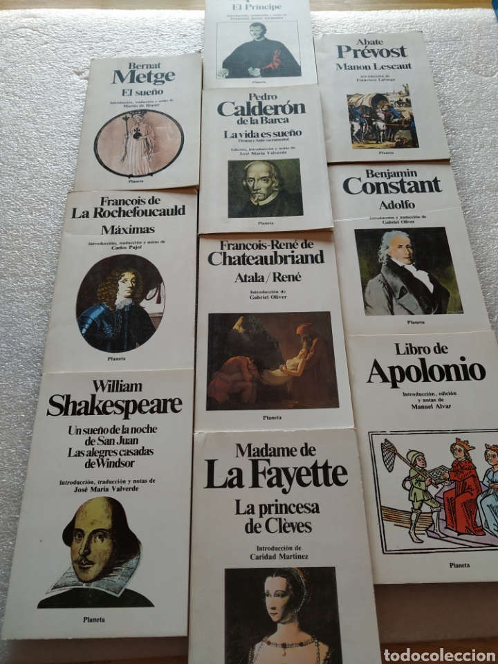 Libros de segunda mano: Lote de libros CLASICOS UNIVERSALES PLANETA. - Foto 2