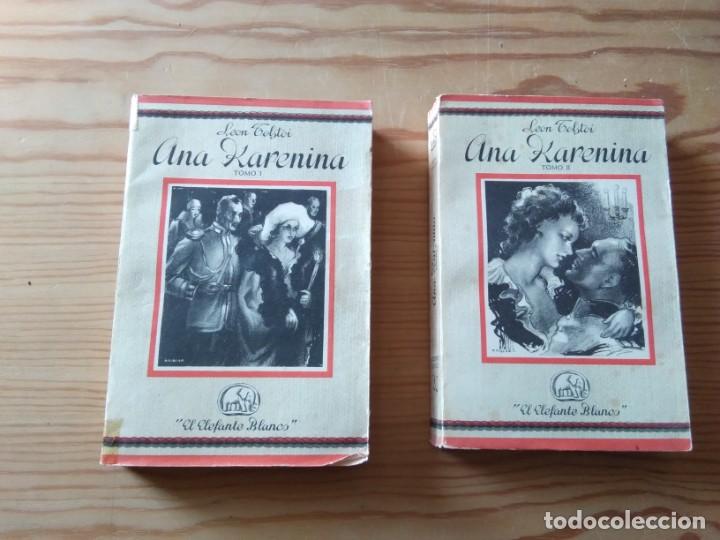 Gebrauchte Bücher: MINI LIBROS. ANA KARENINA, de Leon Tolstoi. Tomos I y II