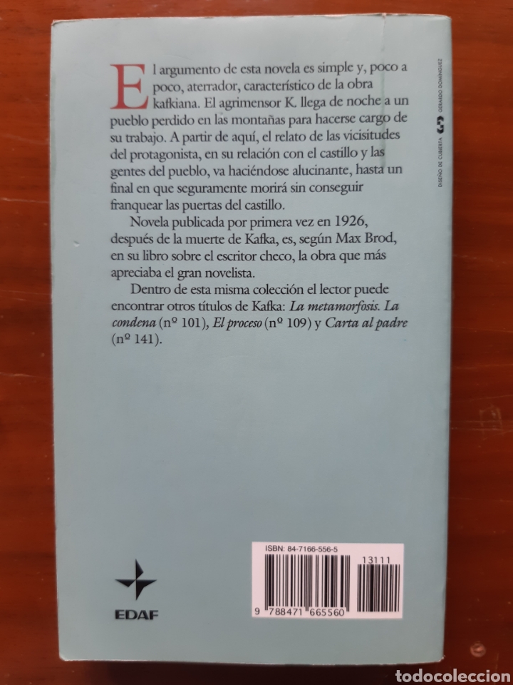 Libros de segunda mano: EL CASTILLO. FRANZ KAFKA - Foto 3