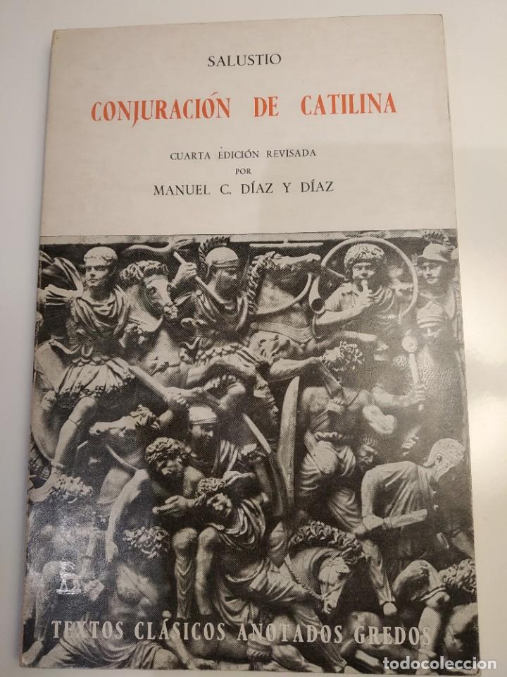 Libros de segunda mano: Conjuraci&oacute;n de Catilina. - Foto 1