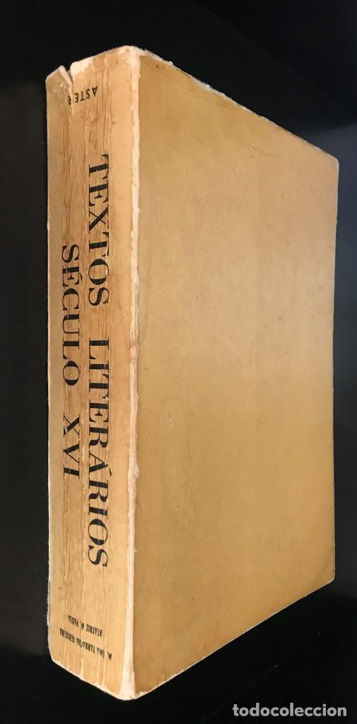 Libros de segunda mano: Textos Liter&aacute;rios do S&eacute;culo XVI de E. Ema Tarracha Ferreira e Beatriz M. Paula - Foto 4