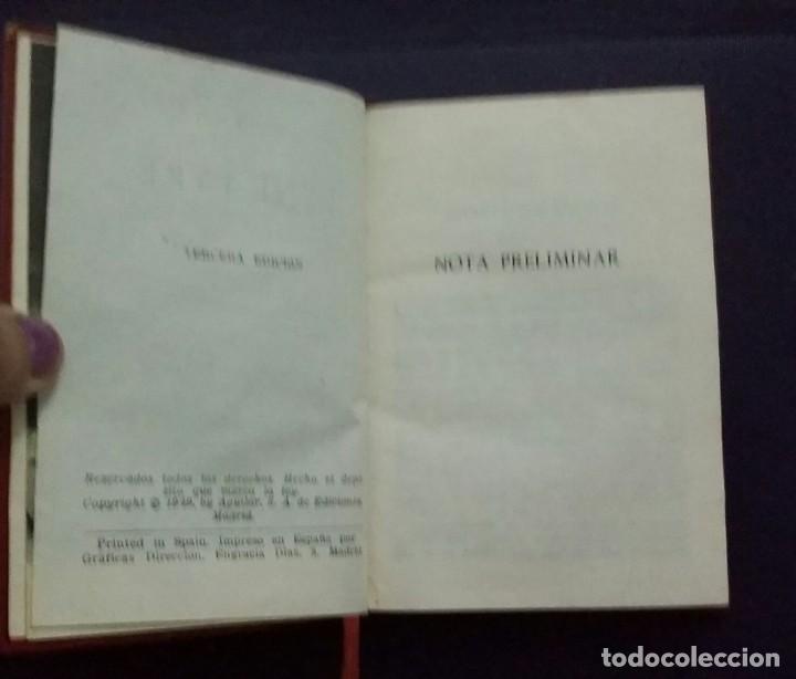 Libros de segunda mano: LIBRO JANE EYRE. DE CHARLOTTE BRONT&Euml;. 1949. AGUILAR. 3a. EDICI&Oacute;N - Foto 2