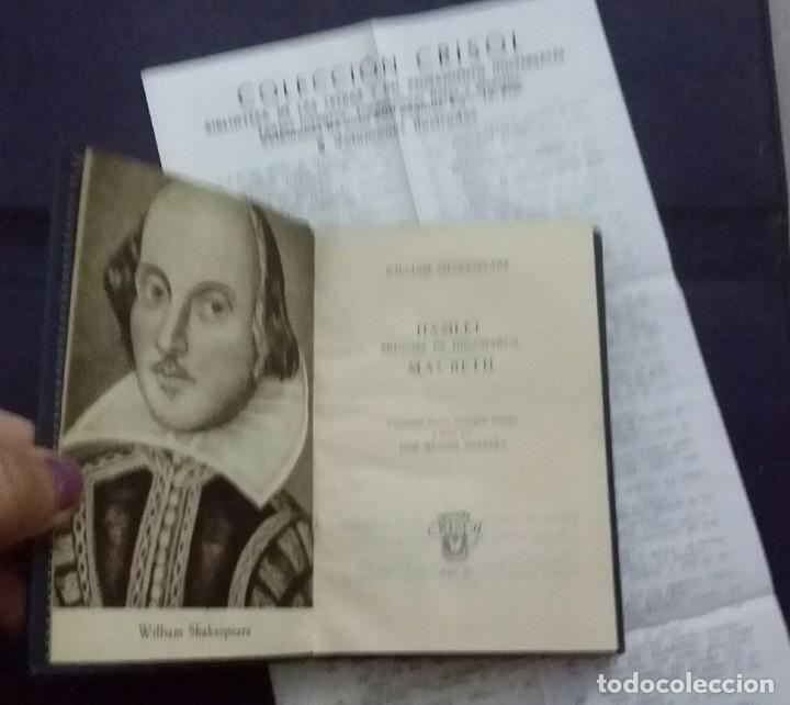 Libros de segunda mano: LIBRO HAMLET. PR&Iacute;NCIPE DE DINAMARCA. MACBETH. 1956 W. SHAKESPEARE. 4 a. EDICI&Oacute;N. CON EL CAT&Aacute;LOGO - Foto 4
