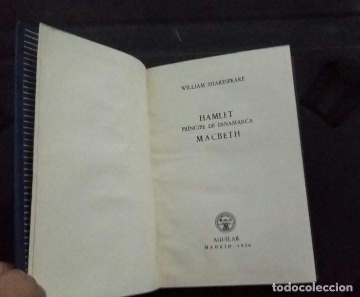 Libros de segunda mano: LIBRO HAMLET. PR&Iacute;NCIPE DE DINAMARCA. MACBETH. 1956 W. SHAKESPEARE. 4 a. EDICI&Oacute;N. CON EL CAT&Aacute;LOGO - Foto 7