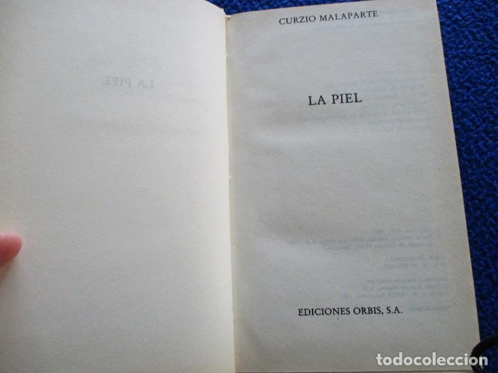 Libros de segunda mano: LA PIEL Curcio Malaparte Editorial Orbis 1988 - Foto 4