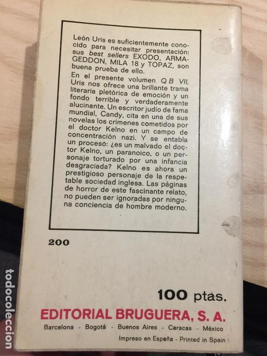 Libros de segunda mano: QB VII - LEON URIS - Foto 4