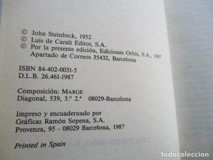 Libros de segunda mano: AL ESTE DEL EDEN John Steinbeck 2 Tomos Editorial Orbis 1988 - Foto 7