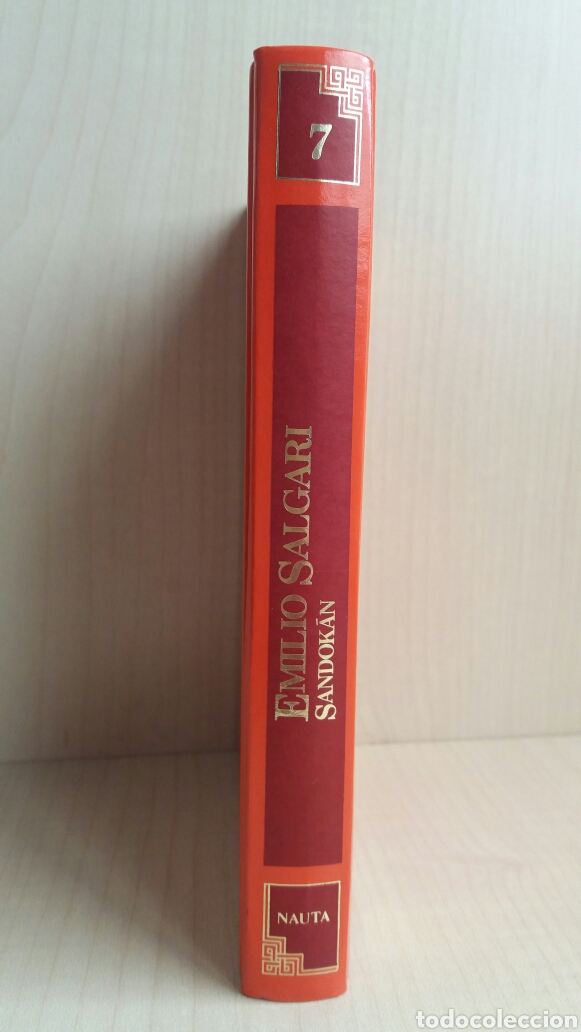 Libros de segunda mano: Sandok&aacute;n. Emilio Salgari. Ediciones Nauta, 1984. - Foto 2