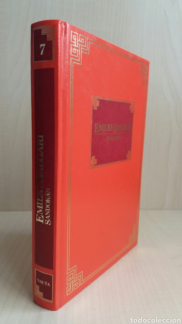 Libros de segunda mano: Sandok&aacute;n. Emilio Salgari. Ediciones Nauta, 1984. - Foto 3