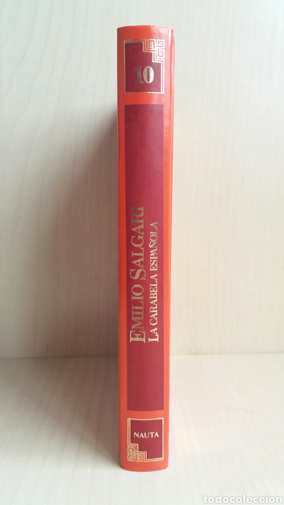 Libros de segunda mano: La carabela espa&ntilde;ola. Emilio Salgari. Ediciones Nauta, 1984. - Foto 2